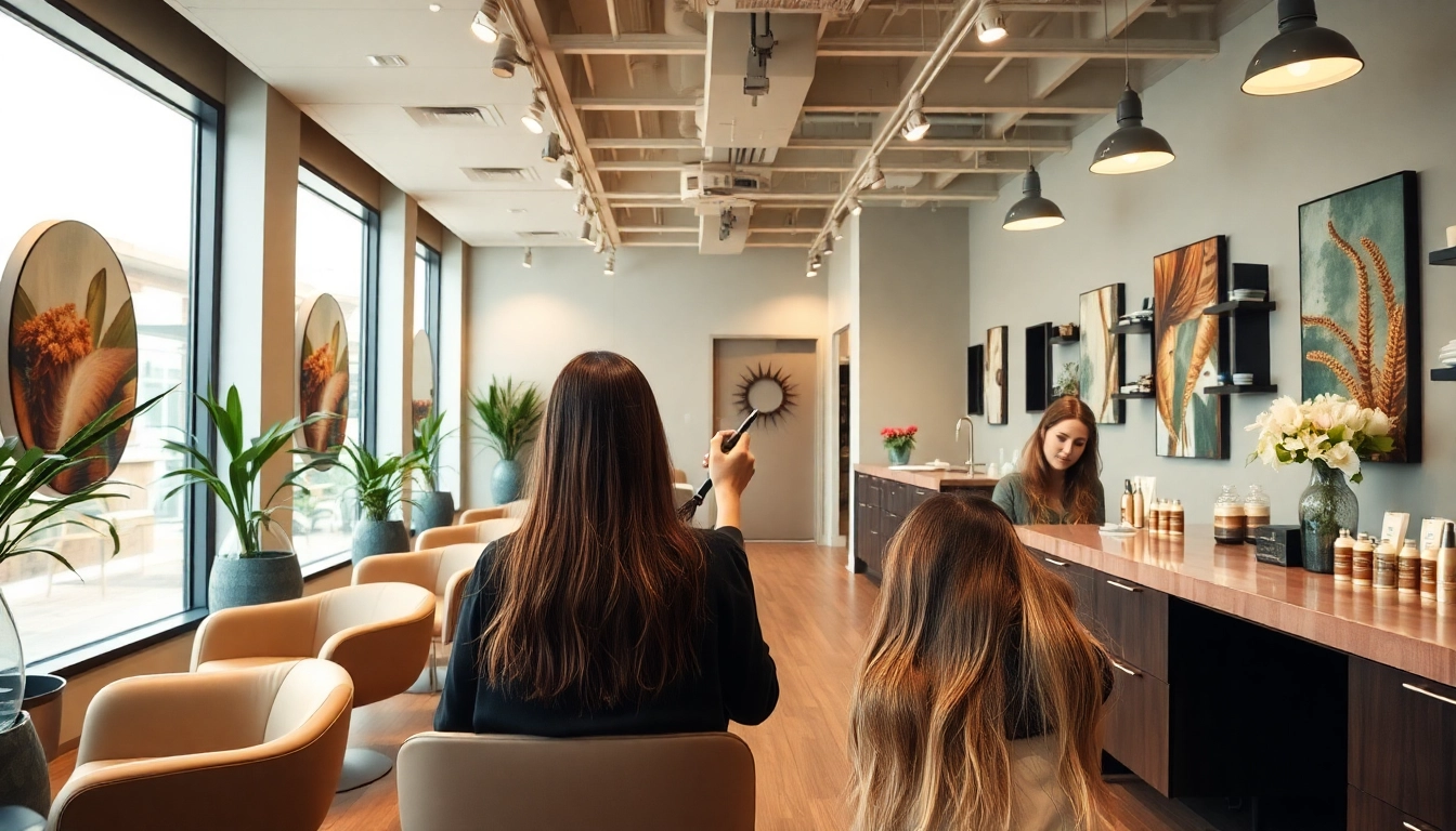 Experience the best hair salon san diego with Aveda products and a relaxing atmosphere.